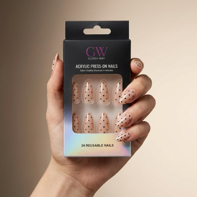 Chic Dots Press-On Nails