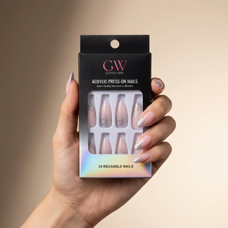 Luxe Nude Press-On Nails