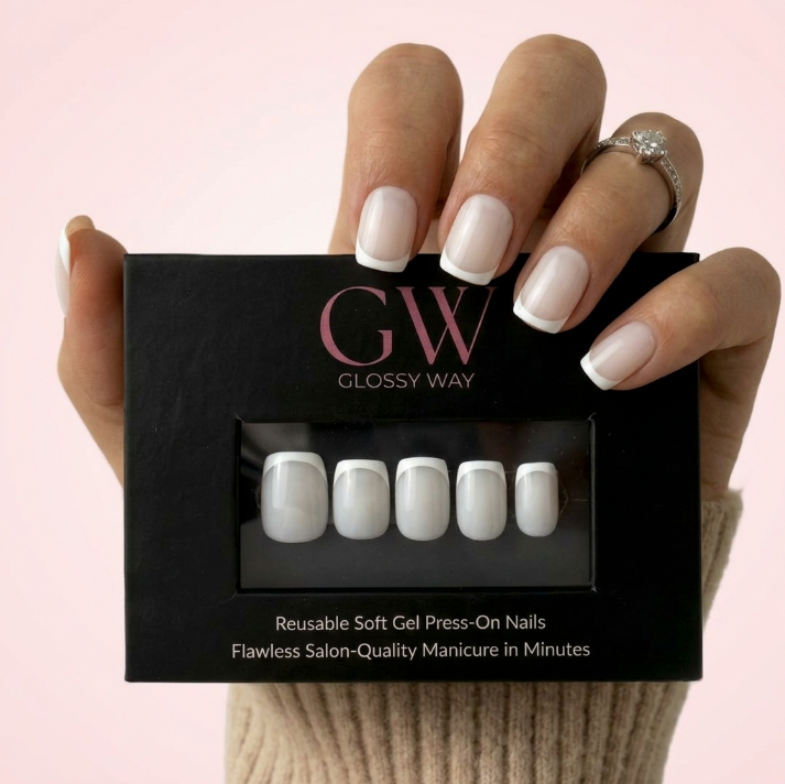 Pure White Press-On Nails