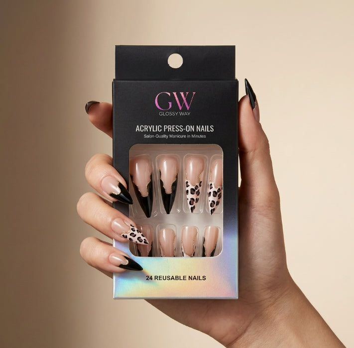 Wild Seduction stiletto formos priklijuojami nagai