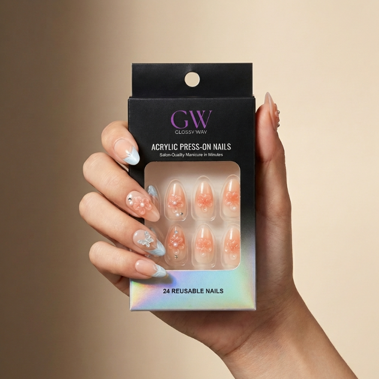 Blush Bloom Press-On Nails