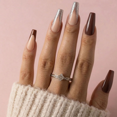 Cocoa Blend Press-On Nails