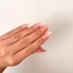 Glossy Way Rosewater Mist long ombre Press On Nails