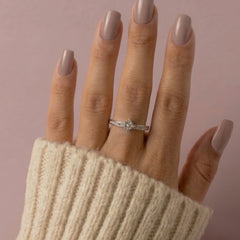 Gloss Au lait press on nails