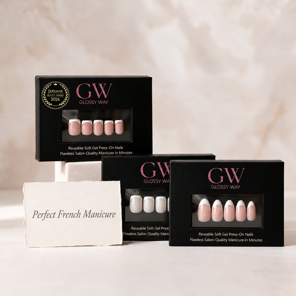 French Manicure Bundle (3 sets)