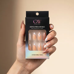 Golden Temptation Press-On Nails