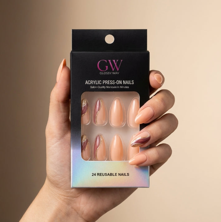 Liquid Nude Press-On Nails