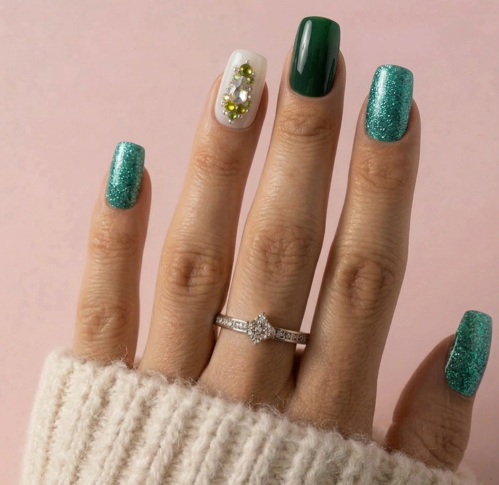Lucky Charm Press-On Nails