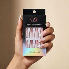 Rosé Touch Press-On Nails