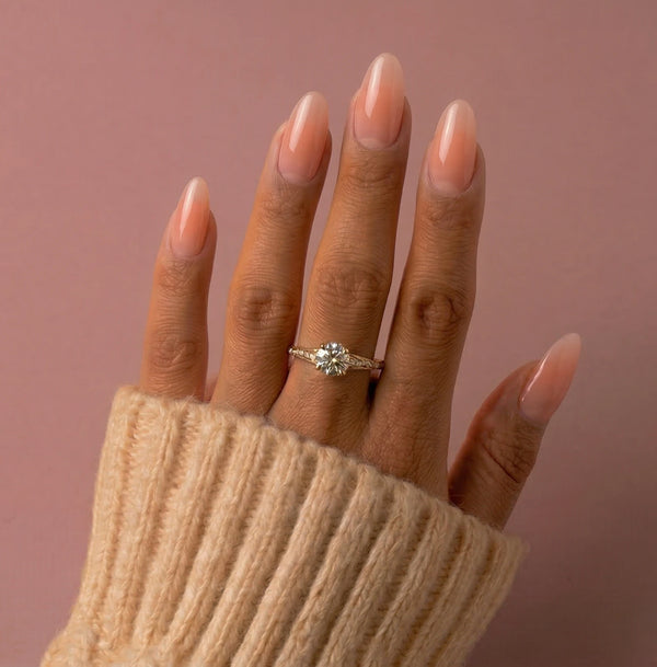 Rosewater Mist Ombre Press-On Nails