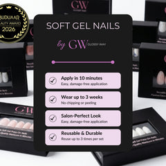 Soft Gel Press-On Nails by Glossy Way Info