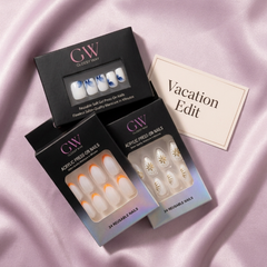 Glossy Way Vacation Edit Press-On Nail Bundle
