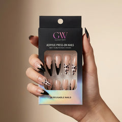 Wild Seduction Stiletto Press-On Nails