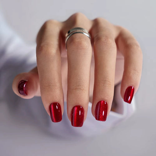 Rouge Affair – Red Press-On Nails